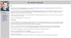 Desktop Screenshot of justinfbrunelle.com